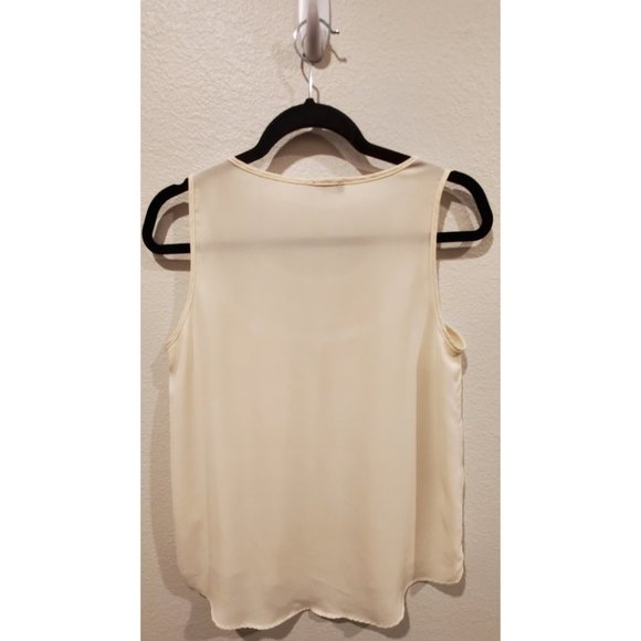 THML Ivory Boho Embroidered Tank Top - Picture 4 of 4